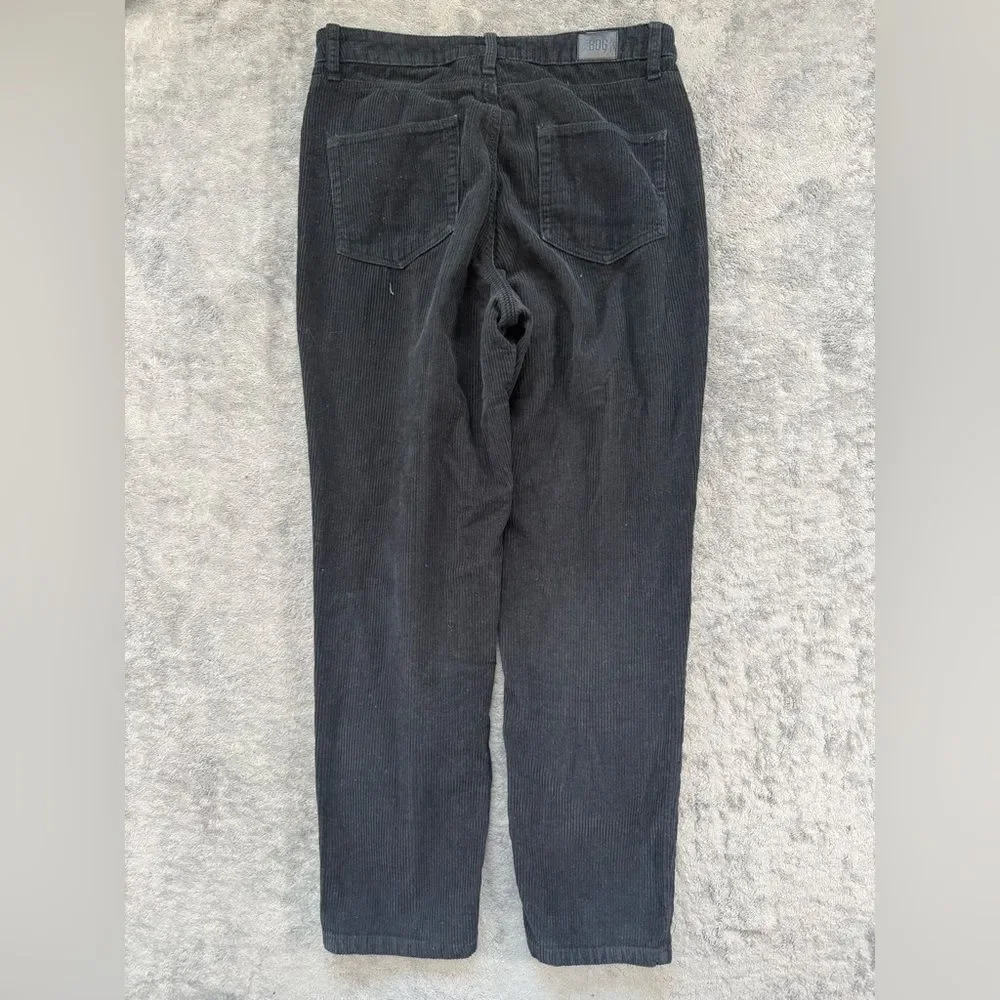 BDG Urban Outfitters‎ Mom High Rise Black Corduroy Pants 30 Basic Textured